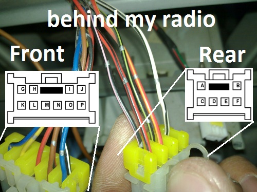 Nissan micra k11 stereo wiring